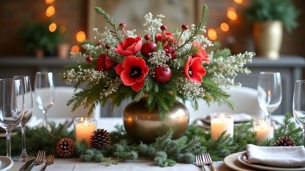 Sublimer votre Noël avec des bouquets de fleurs originaux