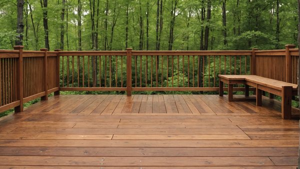 Quelle est la meilleure façon de protéger une terrasse en bois contre les intempéries ?