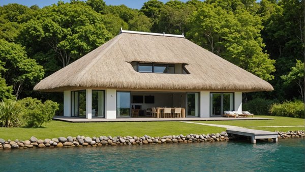 Comment réaliser une toiture en chaume moderne et résistante au climat océanique?