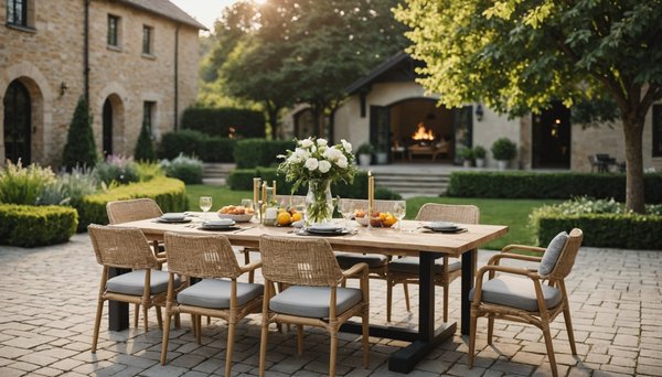 Inspirez-vous des tendances pour vos tables et chaises extérieures
