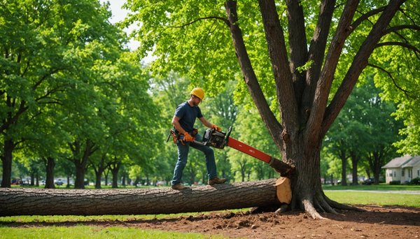 Prix d'abattage d'arbre : comparez les tarifs en 2025